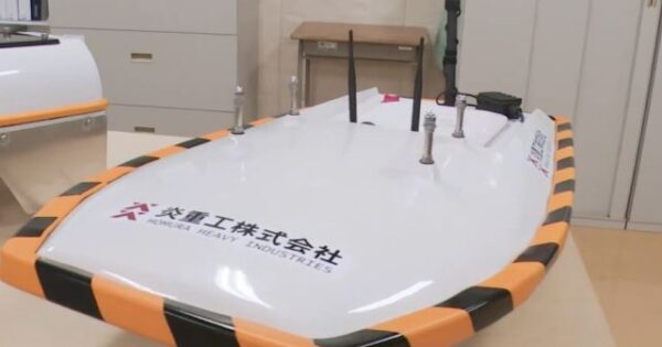 高速型水上ドローン
