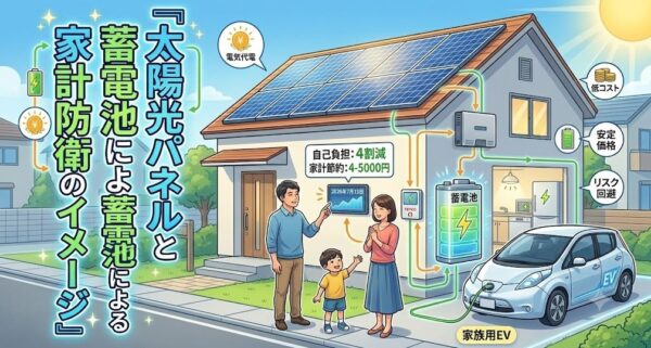 太陽光・蓄電池による家計防衛