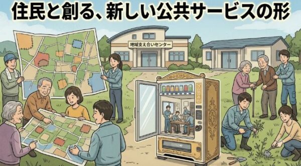 住民と創る、新しい公共サービスの形